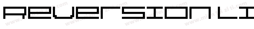 Reversion Light字体转换